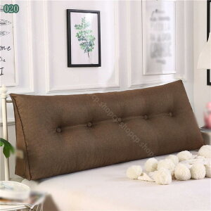 ウェッジ枕 三角ヘッドボードクッション 背もたれクッション 腰当てまくら 読書枕 洗えるカバー パッド 腰枕 三角形まくら バックレスト ホーム オフィス パッド 取り外し可能なカバー 体