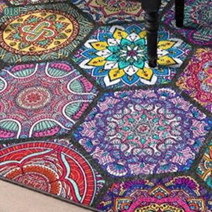 西海岸 ラグマット エスニック ペルシャ モロッコ トルコ製 ボヘミア風 洗える ラグ カーペット 北欧風 滑り止め 対応 オシャレ 柔らかい ペルシャ 抗菌防臭 抗菌・防ダニ加工 リビング ベッ