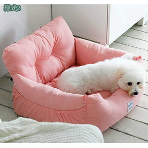 777円OFFクーポン ペットソファ 犬猫用 車用 滑り止め 防汚 飛び出し防止 ドライブ ドライブベット 洗濯可能 後部座席 ペットドライブボックス 犬 小型犬 ドライブボックス アウトドア 車載