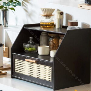 カウンター上 食器棚 ショーケース キッチン 収納ラック 木製 卓上 ロータイプ スリム 上置き 調味料ラック スパイスラック 食器棚 ガラス扉 キッチンラック ミニ食器棚 キッチンボード 木