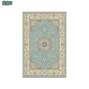 ペルシャ絨毯風 ラグ カーペット 2畳 洗える エスニック花柄 長方形 オールシーズン 滑り止め付 床暖房対応 防ダニ 抗菌 防臭 レッド ヴィンテージ風 西海岸 一人暮らし オールシーズン ウォ