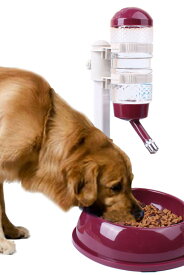 【SCGEHA】 ウォーターディスペンサー 自動 給水器 給餌器 犬 猫 イヌ ネコ ペット 小型 水飲み 水やり エサ入れ カラフル 安心してお留守番