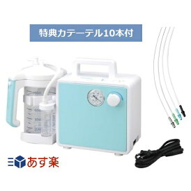 最強配送 【特典付】新鋭工業 スタンダード吸引器 ミニックS III-S MS3-1000 ミニック3 送料無料 吸引カテーテル10本プレゼント！