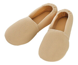 エスパドメッシュ 左足 Mベージュ 2024 徳武産業 介護シューズ/リハビリシューズ