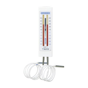 佐藤計量器製作所 冷蔵庫用温度計チェッカーメイト 1717-00(2シンケイ) 販売単位:1