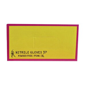 <セット販売>ニトリルグローブ3P(ピンク) 10コ