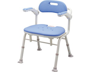 アロン化成 折りたたみシャワーベンチ IS(座面角型) 536-320 ブルー