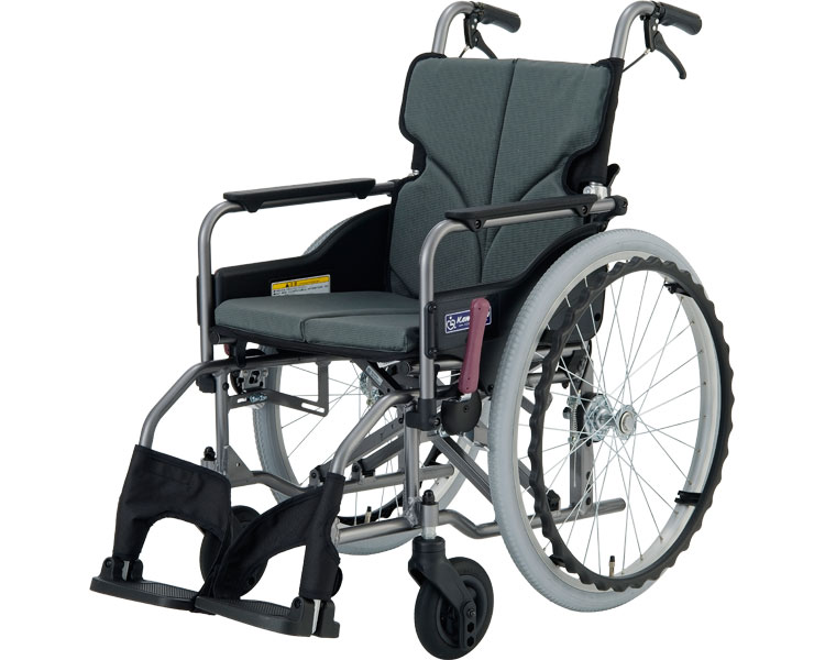 株式会社 カワムラサイクル  車椅子 モダンA　KMD-A22-40-H A11_紫ﾁｪｯｸ