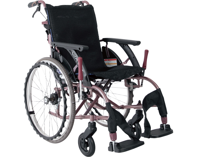 株式会社 カワムラサイクル ウェイビットルー　自走用車椅子　WAR22-40-SH 座幅40cm　3Dﾒｯｼｭ