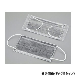 高性能活性炭マスク(4層タイプ)約55% 50枚入 SCM80G アズワン