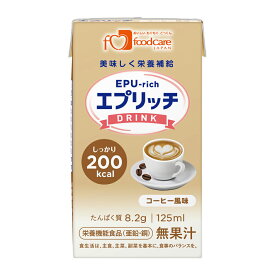 エプリッチドリンク コーヒー風味 1箱（24本入） フードケア