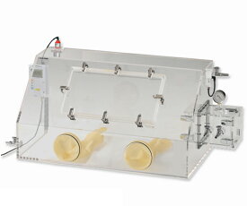 ガス置換型アクリルグローブBOX　エアタイトモニター付きPC（コンセント付き） 1000OX アズワン