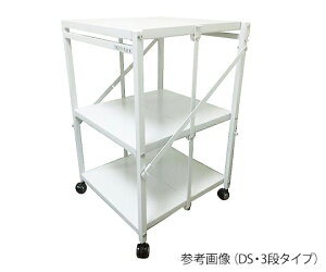 折りたたみ式スチールラック(ワンタッチタイプ) 棚板4段 H1000 ニッコー(物流保管機器)