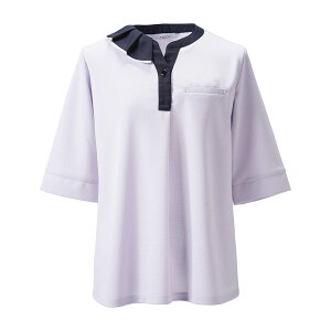 カーシーカシマ オフィス用ポロシャツ 3L ENJOYESP895-7(ラベンダー)