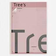 日本ノート ノート Tree's A4 プラスメモリ 8mm 罫32行止め罫（+memori） U罫 TRPUA4　10冊