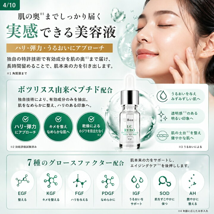 楽天市場】【国内総代理店】VERYで受賞！夏菜さん絶賛 塗るボトックス 