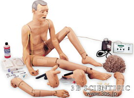 【送料無料】【無料健康相談付】世界基準 3Bサイエンフィティック社老人看護シミュレーターIII 人体模型