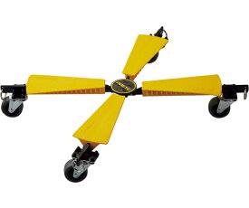 日本緑十字社 コンパクトカート　エックスカート　耐荷重65kg　黄　350×450×100mm 1台 351020