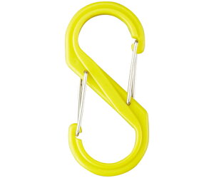 日本緑十字社 S型カラビナ SKD-L ライム 88×40 両端フック開口 1個 284186
