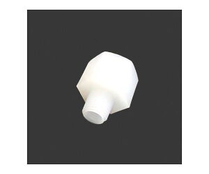 PVDF�A�_�v�^�[�@�i1/4-18NPT�I�X-1/2-14NPT���X�j 1�� TEH182335