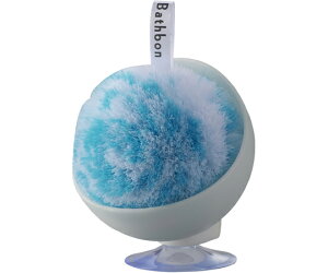 山崎産業(コンドル) バスボンくん抗菌 洗面台スッキリポンポン ケース付 ブルー 1個