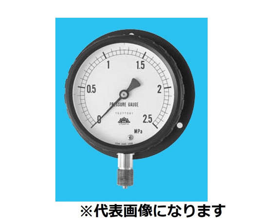 旭計器 密閉形圧力計 B形 蒸気用 圧力範囲（MPA）：0～2 1個 315-B891X2MPA-M