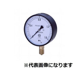 第一計器製作所 IPT一般連成計 耐振用 A型 φ150 G1/2 -0.1〜1MPA 1個 AVS1/2-150:1/-0.1MPA