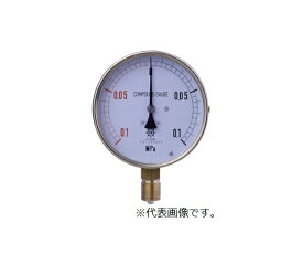 第一計器製作所 HNT汎用圧力計 A型 Φ100 G3/8 0〜1MPA 1個 AT3/8-100:1MPA