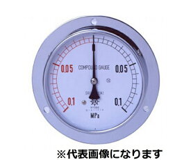 第一計器製作所 IPT一般圧力計 D型 φ75 R3/8 0〜100MPA 1個 DUR3/8-75:100MPA