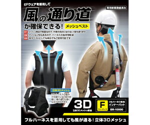 �u���C�� �t���n�[�l�X��p�C���i�[�p�b�g�i�ۗ�܃|�P�b�g�t�����b�V���x�X�g�j�t���[�T�C�Y 1�� BR-10000