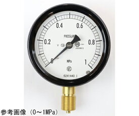長野計器 密閉型圧力計（75Φ） 立形A枠 耐振用 1MPa 1個 BC12-131