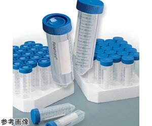 Fisherbrand Fisherbrand Easy Reader 遠沈管/コニカルチューブ 50mL 高速遠心用 プラグシールキャップ 滅菌済ラック入 25本×20ラック入 1セット(25本×20ラック入) 06-443-20