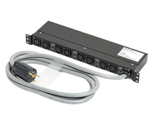�A�����J���d�@ 1U�R���Z���g�o�[ �i200V 30A 8���j W480×H43.5×D125mm �u���b�N 1�� HKC2910PT