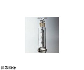 コスモスビード（VIDTEC） ガス洗浄瓶（市ノ瀬式）500mL 透明摺 1個 1954-03-2