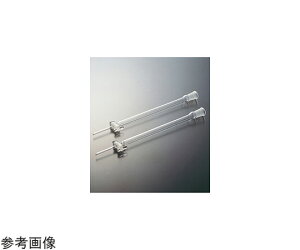 コスモスビード(VIDTEC) クロマトグラフ管 フィルターG-2 Gコック付 透明摺 内径20mm 1個 2416-03-2