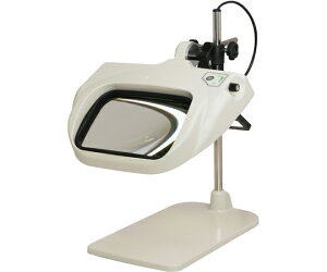 オーツカ光学 有機EL照明拡大鏡 テーブルスタンド式 2× 1台 OLIGHT6-B2XAR