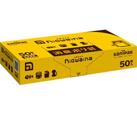 日本サニパック 消臭ポリ袋 ニオワイナ niowaina 大サイズ 箱入り 50枚×30箱入 1ケース(50枚×30箱入) SS01