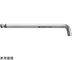 PBスイスツールズ ショートヘッドボール付六角棒レンチ 適合スクリュー(セット/キャップ:M4/M2.5) 1個 2212.2