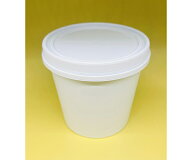 DICプラスチック プラペール 白 0.5L 1個 DSP-500N