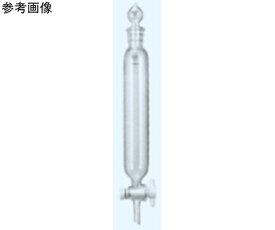 日本理化学器械 分液ロート（円筒型）（PTFE コック）TS摺部29 1000mL 1個 1003-29180