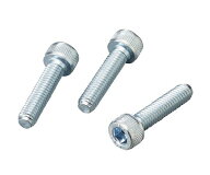 サンコーインダストリー 六角穴付きボルト　鉄（三価ホワイト）　30本入 1袋(30本入) M6×35