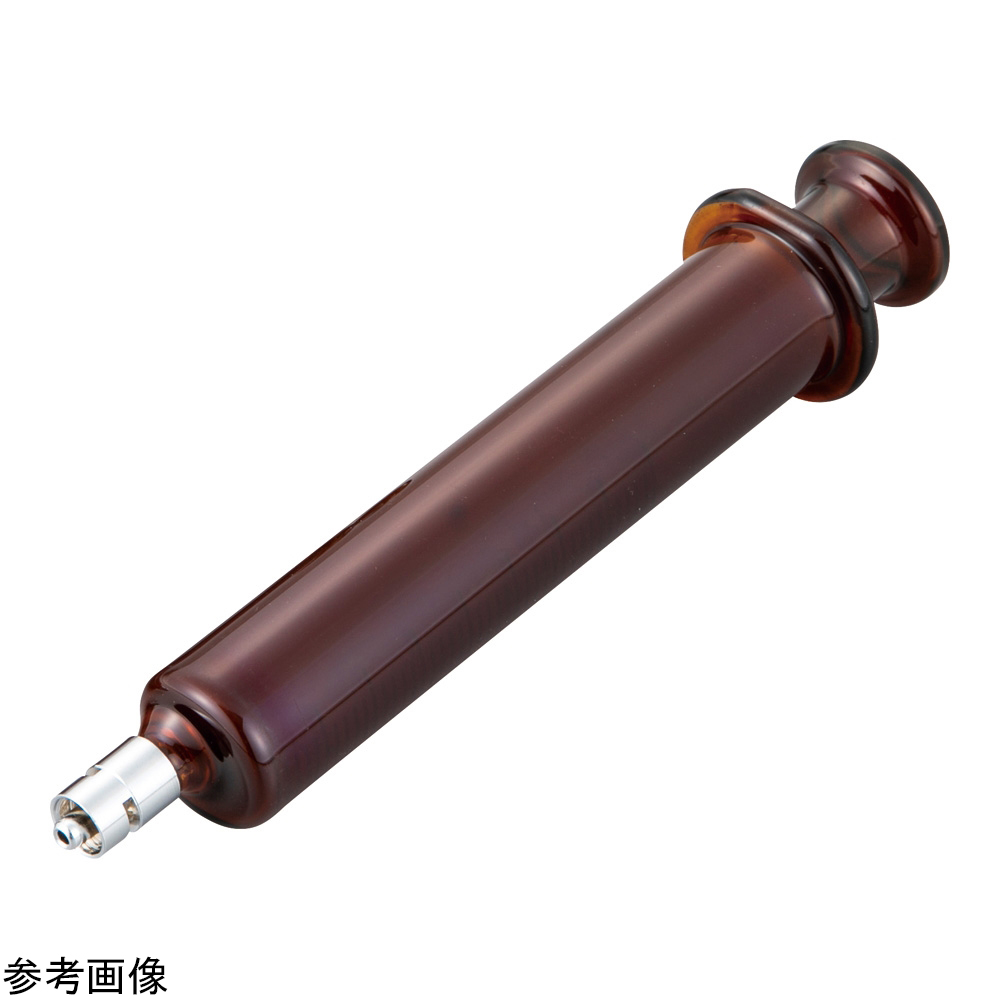 最安値 翼工業 褐色硝子注射筒 100mL（横口） 1本