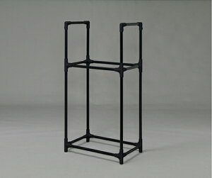 アイリスオーヤマ タイヤラック カバー付 KTL-710C(ブラック)