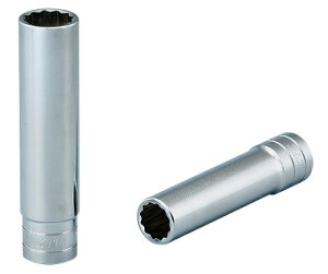 KTC ディープソケット(12角) 12.7SQ 1パック B4L-15/16W-S
