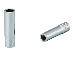 KTC ディープソケット(6角棒) 6.3SQ 1パック B2L-9/16-S