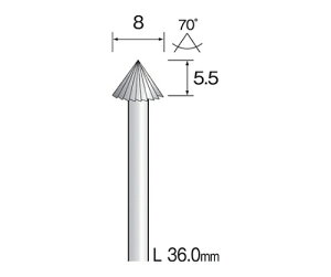 �~�j�^�[ �n�C�X�J�b�^�[�@�X�g���[�g�J�b�g�@8mm�� 1�� BS2022