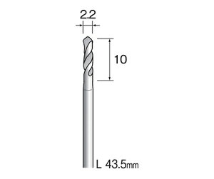 �~�j�^�[ �c�C�X�g�h�����@�X�`�[���@2�D2mm���@�i10�j 1�p�b�N(10��) KA1018