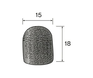 �~�j�^�[ �L���b�v�T���_�[�@��ہ@15mm�@��120�@�i20�j 1�p�b�N(20��) ES5722