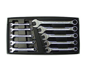 Stahlwille 片目片口スパナセット インチ 1/4-3/4" 10本組 1セット 13A/10KT