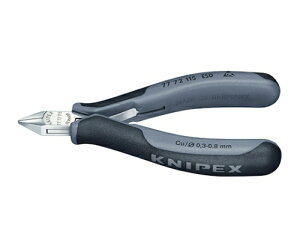 KNIPEX エレクトロニクスニッパー ESD 1本 7772-115ESD